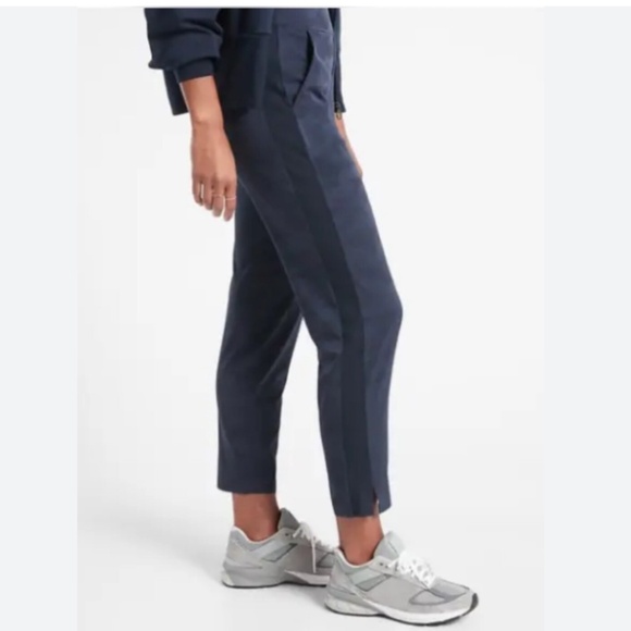 ATHLETA Brooklyn Ankle Camo Pant Navy Size 20 - Picture 3 of 16